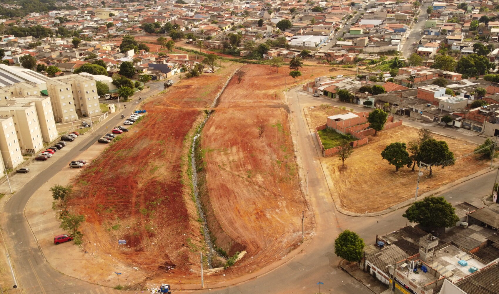 Hortolândia revitaliza área pública no Jardim Boa Esperança